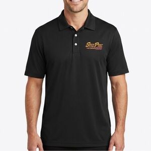 South Point 400 Las Vegas hotel casino Black Polo Shirt with Embroidered Logo